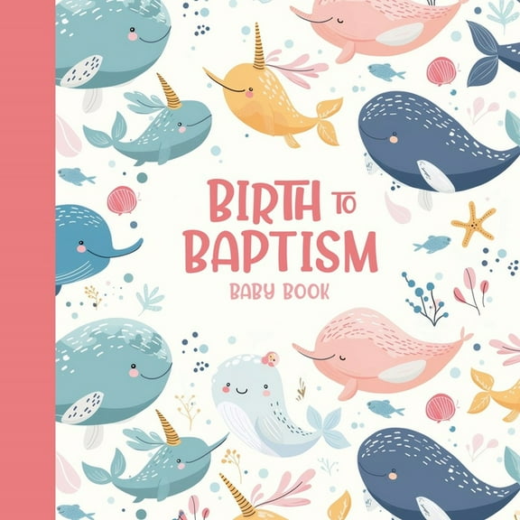 Flower-Birth to Baptism 8x8 (Girl), (Hardcover)