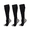 3 Pairs Gray, variant on NICELF Compression Socks for Women & Men, 20-30 mmHg Knee High Stockings, 5 Pairs Non-Slip Support Circulation Socks for Nurse, Travel, Athletic, Cycling