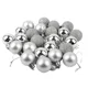 thumbnail image 3 of 24 bolas de Navidad de 3 cm, adornos de plástico para colgar en el árbol de Navidad, para fiestas, bodas, decoración del hogar, 3 of 4