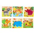 thumbnail image 5 of POINTERTECK 9 Pieces Early Educational Learn Puzzle Game Toys Kids Big Wooden Block Puzzle, 5 of 5