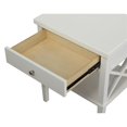 thumbnail image 5 of Bowery Hill Contemporary Wood Nightstand in White, 5 of 6