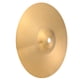 thumbnail image 5 of Platillos de latón de 8 pulgadas para crash, ride y hi-hat, ideales para principiantes (dorados)., 5 of 7