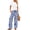 White-Blue-Cashew, variant on Two Piece Sets for Women Summer Vacation Outfits Boho Lounge Sets Beach Airport Travel Matching Clothing
