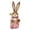 H, variant on Easter Handmade Decoration 13 Inch Straw Woven Bunny for Spring Home Garden Tabletop Display