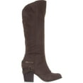 thumbnail image 4 of Womens AR35 Edyth Block-Heel Knee-High Boots, Taupe, 4 of 6