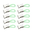 thumbnail image 2 of 10x Pinzas Colgantes para Toallas, Pinzas para Toallas de Cocina con Lazo para Colgar, Colgadores de Clip para Armario para Cocina, Baño para Paños de verde Sunnimix pinzas para toallas, 2 of 8