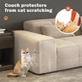 thumbnail image 5 of YiJuHui 1pcs Self-Adhesive Cat Scratch Guard for Furniture, Transparent PVC Protector, Anti-Scratch Tape for Sofa Corners, Wall, Trim to Fit, Durable Pet Protection 30*300CM, 5 of 6