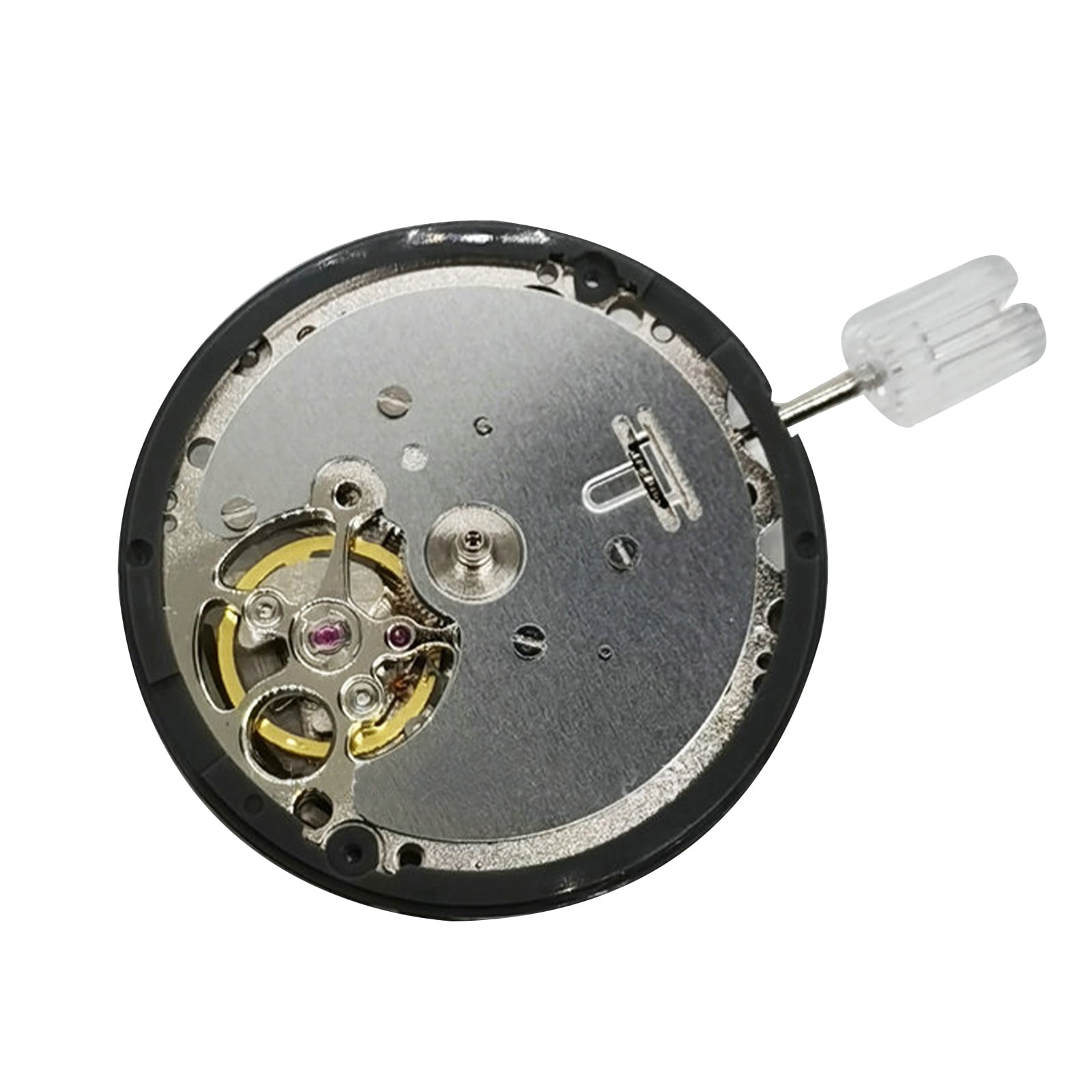 Mechanical Automatic Watch Movement, 3 Hands, Date at 3, 12 Ligne Size, 24  Jewels, Replacement Whole Movement For Seiko (SII NH38/NH38A)