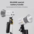 thumbnail image 2 of Godox AK-B01 Battery Handle Handheld NP-F970 Battery Bracket for Godox ML60II Bi Video Light Accessories, 2 of 5