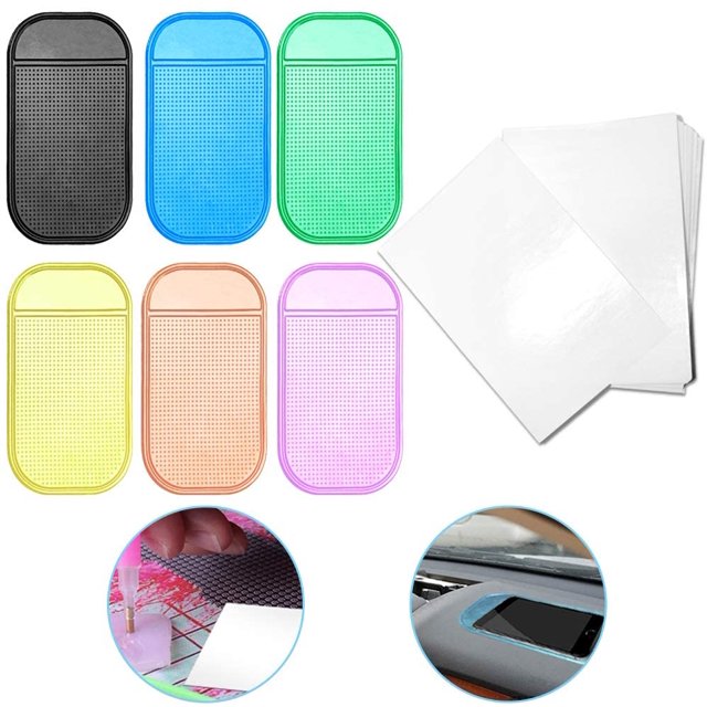 6 Pcs Anti-Slip Tools & 100 Sheets 5.9 x 3.9 Inch Diamond Painting Release Paper, SENHAI Sticky Mat Double-Sided Release Paper for Holding Tray 5D Diamond Embroidery Accessories