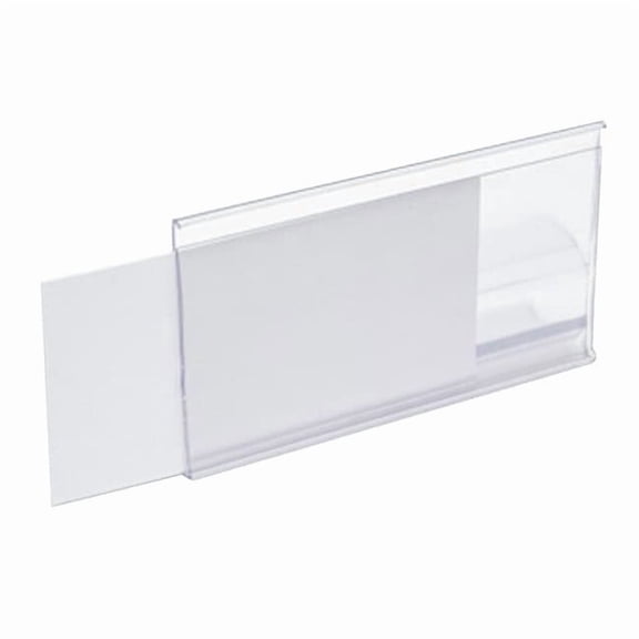 Aigner Index LabelHolder,4inL,2inW,Clear,PK25 EP-2400