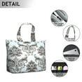 thumbnail image 3 of Flower Women's Large Weekend Travel Bag Moving Canvas Handbag Thick Double Layer Beach Weekend Travel Unisex Hospital Maternity Delivery with Toiletry Waterproof, 3 of 5