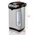 thumbnail image 3 of Costway Bouilloire et Chauffe-Eau à Écran LCD 5 L, Bouilloire Électrique pour Fondue Chinoise, Distributeur d'Eau Chaude, 3 of 10