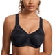 thumbnail image 1 of Sostén Deportivo SYROKAN 36DD con Espalda Deportiva y Aros Negro, 1 of 3
