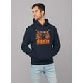 thumbnail image 2 of Nice is Overrated Dark Christmas Humor Men's Hoodie, 2 of 4