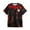 Red, variant on Workout Shirts for Men Big and Tall 1/4 Short Sleeve Big & Tall Beach Vacation Short Sleeve Shirts Athletic Fit Solid Color Boat Neck Summer Casual Beach Basic Streetwear