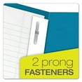 thumbnail image 2 of Oxford Twin-Pocket Folders with 3 Fasteners, Letter, 1/2" Capacity, Dark Blue, 25/Box (57738), 2 of 6