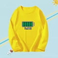 thumbnail image 4 of 2023 Printemps T-shirts à Manches Longues pour Enfants Coton Col Rond Garçon Tee Automne T-shirts Grand Garçon Automne Bleu 12T, 4 of 4