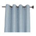 thumbnail image 2 of Cortina Deco 140 x 220 cm Room Darkening Gris Leaf, 2 of 3