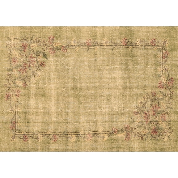 Ahgly Company Indoor Rectangle Oriental Brown Asian Inspired Area Rugs, 5' x 8'