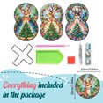 thumbnail image 4 of Posavasos Con para Mesa Comedor Navidad Y Alce Bricolaje 6 Uds., 4 of 9
