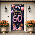 thumbnail image 3 of Yatrandify Decorative Design Happy Birthday Banner Glitter 60 Balloons Photo Prop for Event Decoration Party Celebration Indoor Decoration, 3 of 7