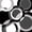 Charcoal Gray Black White, variant on Castle Fairy Retro Ring Full Size Bedding Sets 7 Pieces,Abstract Concentric Circle Full Size Bed in a Bag,Burgundy Gray Black White,Reversible
