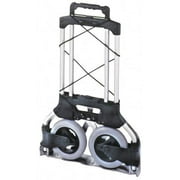 Wesco Industrial Products Aluminum Folding Hand Truck: 175 Lb Capacity, 42" High, Rubber Wheels