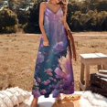 thumbnail image 2 of Mermaid Glitter Fish Scale Girls Sleeveless Dress Woman Fashion Long Dresses Women's Summer Suit Dress Summer 2025 Women, 2 of 7