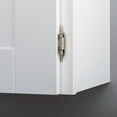 thumbnail image 7 of Franklin Brass H01915k-B 1/2" Overlay Traditional Cabinet Door Hinge - Nickel, 7 of 7