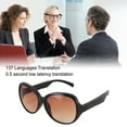 thumbnail image 4 of Smart Glasses, 137 Languages Translation Comfortable Lightweight Open Ear Smart  Sunglasses  for, 4 of 7