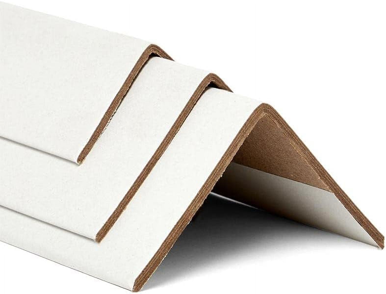 Cardboard Corners For Protection - Packaging Cardboard Edge Protector 2” X 2” X 87”-1/16, Pack of 25 (2x2x87)