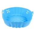 thumbnail image 5 of LEORX Air Fryer Supplies Reusable Non Stick Pad Blue Silicone Heat Resistant 1Pcs, 5 of 8