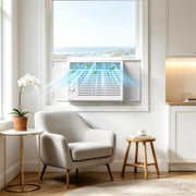 Electactic 5000 BTU 115V Window Air Conditioner, for Small Room AC Unit air conditioner Easy Installation, Cools up to 150 Sq. Ft