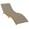 thumbnail image 3 of vidaXL Patio Cushion Garden Outdoor Sun Lounger Chair Cushion Oxford Fabric, 3 of 8
