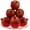 6 Simulated Pomegranates, variant on 6pcs Artificial Fruit Realistic Fake Brown Pear Artificial Fake Fruit Lifelike Home Kitchen Cabinet Decoration Simulation Party Fruit Shop Model Dining Room Desk Centerpieces Fruit Decor