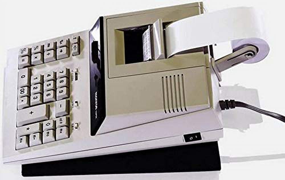 Monroe 122PDX Medium Duty Printing Calculator with Extra Large Plus and Minus Keys
