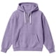 thumbnail image 3 of MHFRRA Sudadera con Capucha y Cremallera Texturizada, con Cremallera Completa y Bolsillos Delanteros para Uso Informal y Actividades Al Aire Libre, Chaqueta Deportiva Ligera y Cómoda Púrpura claro, 3 of 3