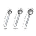 thumbnail image 1 of yingyy 7pcs Measuring Spoons Ruler Stainless Steel Tea Spice Baking Seasoning Measurement Teaspoon Kitchen Baking Seasoning Measurement Teaspoon, 1 of 8