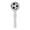 1pc, variant on Soccer Hand Clappers Plastic Fan Cheer Props for Football Match Party Games Kids Adults (2 Pack White)