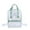 Green, variant on Clear Backpack Heavy Duty PVC Transparent Backpack Large School Book Bag