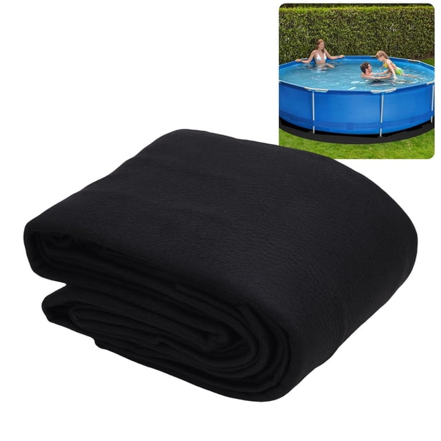Pool Liner Pad, Thickened Under Pool Padding Pool Ground Cloth Pool Liner Puncture Protection Pool Ground Mat Under Pool Mat for Above Ground Pools