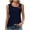 Navy, variant on Stamzod Women's Summer Tank Tops 2026 Square Neck Loose Fit Casual Eyelet Tunic Sleeveless Shirts Navy M