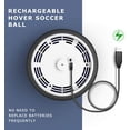 thumbnail image 3 of Air Power Football Set Incl. 2 Goals - 2019 Rechargeable Hover Ball Indoor Football With Led Lighting, Super Fun Playing Football Indoors, Perfect For Kids Boys Girls, 3 of 7