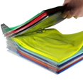 thumbnail image 2 of Paquete de 10 organizadores de archivos para organizador de camisetas y tablero plegable para guardarropa, 2 of 5