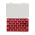 thumbnail image 3 of yuksok Bobbin Box Bobbin Organizer Dustproof for Sewing Machine Bobbin Spool Holder 33 Grids, 3 of 9