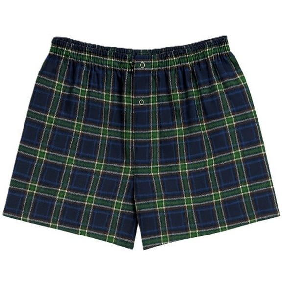 Men’s Boxer Shorts with Snap Closure on Center Fly – Soft Cotton Underwear for Everyday Comfort and Classic Fit