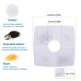 thumbnail image 2 of Cat Fountain Replacement Filter - 4 Pack,Pet Fountain Filters,Carbon Replacement Filter for 84oz/2.5L Automatic Pet Fountain Cat Water Fountain Dog Water Dispenser, 2 of 5