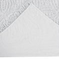 thumbnail image 5 of Better Trends 2 Piece Chenille Bedspread Set for Twin Bedspread 100% Cotton Lightweight Bedspread for all Season Wedding Ring Collection - White, 5 of 5