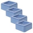 thumbnail image 1 of HINTRMENT 4Pcs Anti-Vibration Pads Square Plastic Design For Washing Machine And Furniture Stability, 1 of 8